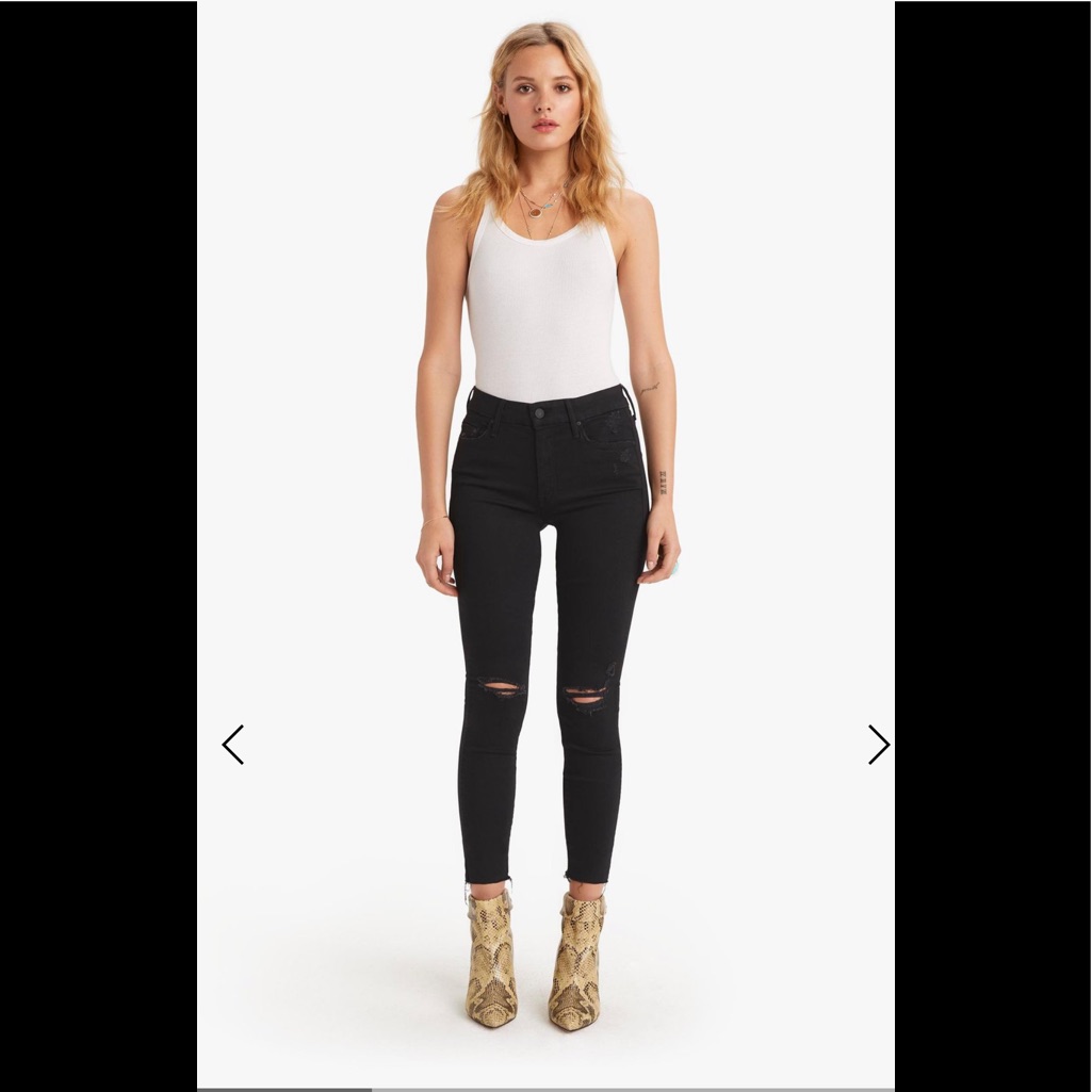 Mother Jeans Guilty As Sin Lightly Used